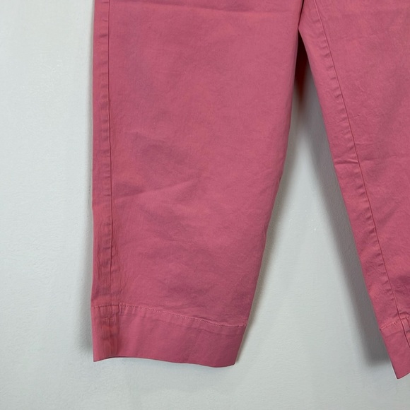 Talbots salmon cotton capris size 8 - Picture 2 of 7